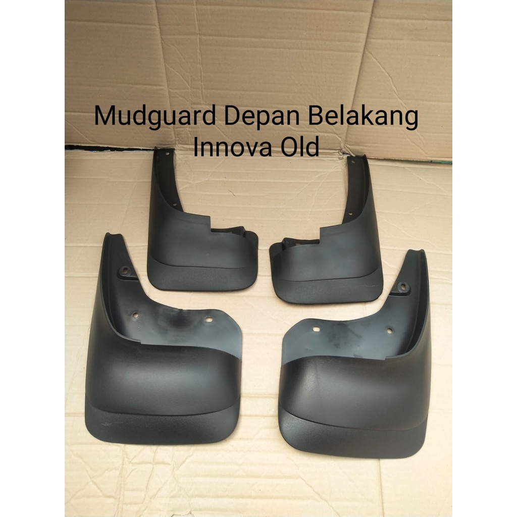 MUDGUARD GRAND INNOVA / INNOVA LAMA / NEW INNOVA / MUD GUAND / MUDGUARD PELINDUNG LUMPUR MOBIL KARPET LUMPUR GRAND INNOVA / INNOVA LAMA 1SET DEPAN BELAKANG KANAN KIRI