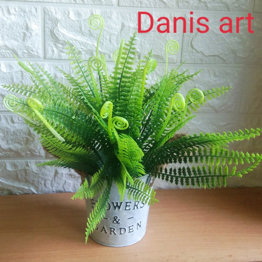 Tanaman pakis/ pakis palsu/ tanaman hias/ pakis artificial