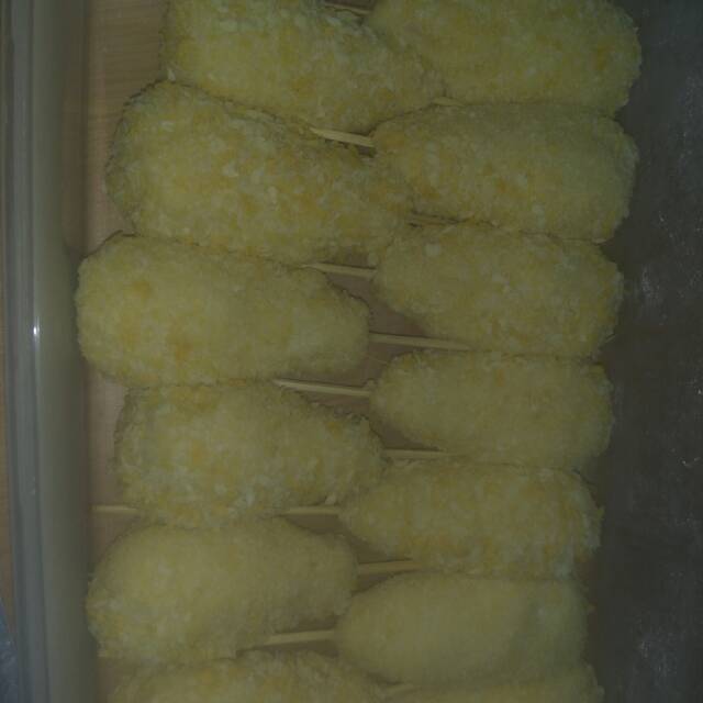 

Corn dog lite (mentah)