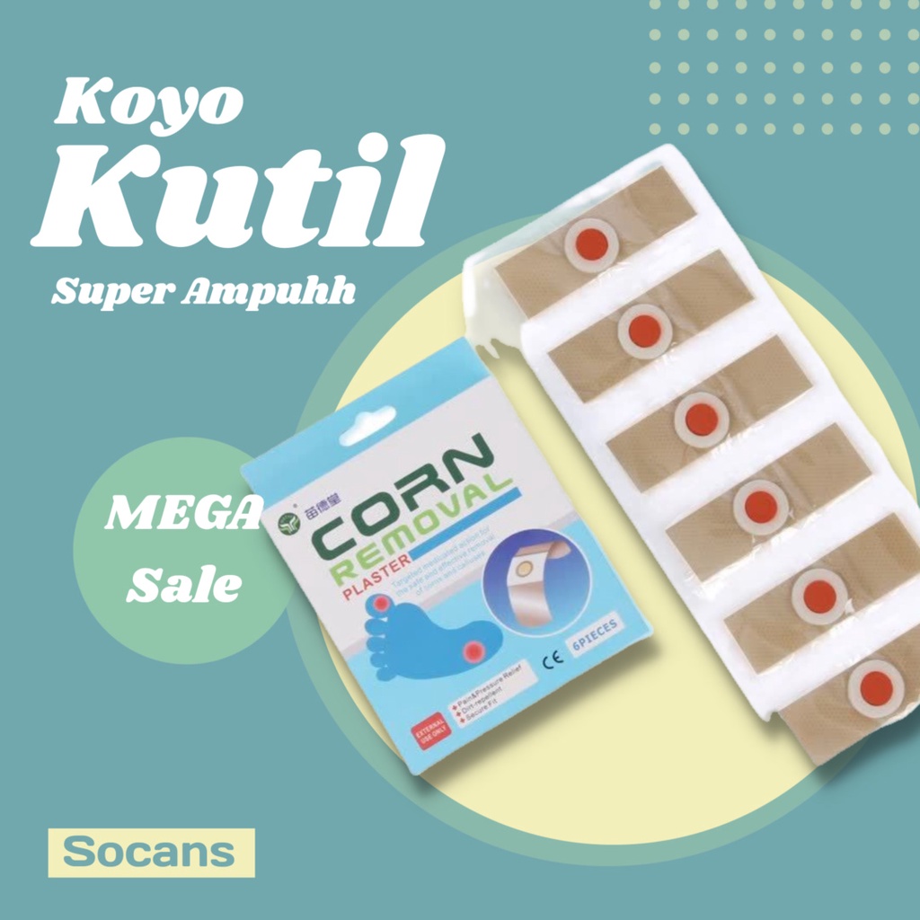 Koyo kutil Plaster kutil obat kaki mata ikan