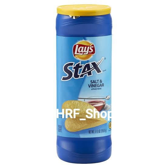 

Lay's Stax Sour Salt Vinegar 5.5oz |Snack |Camilan Instan