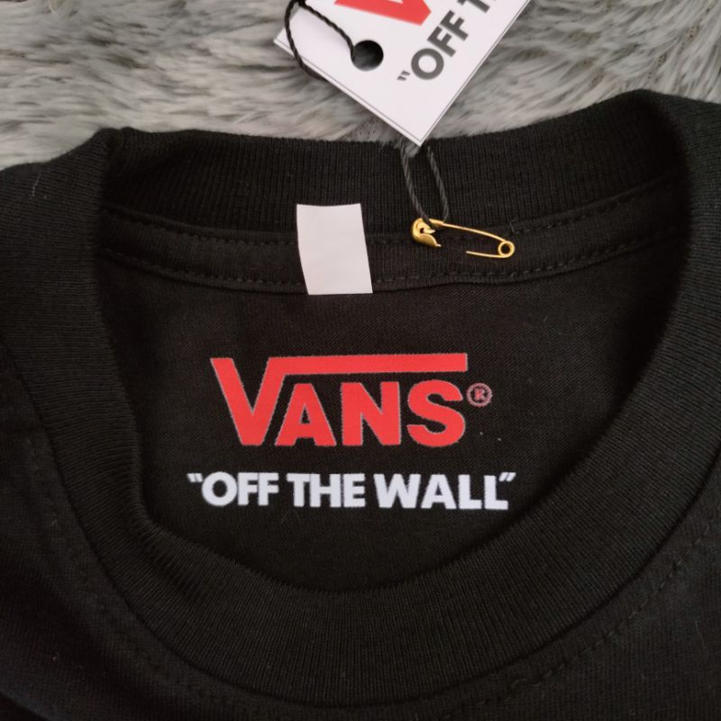 KAOS ANAK VANS OFF THE WALL PREMIUM HIGH QUALITY TSHIRT VANS ANAK HITAM