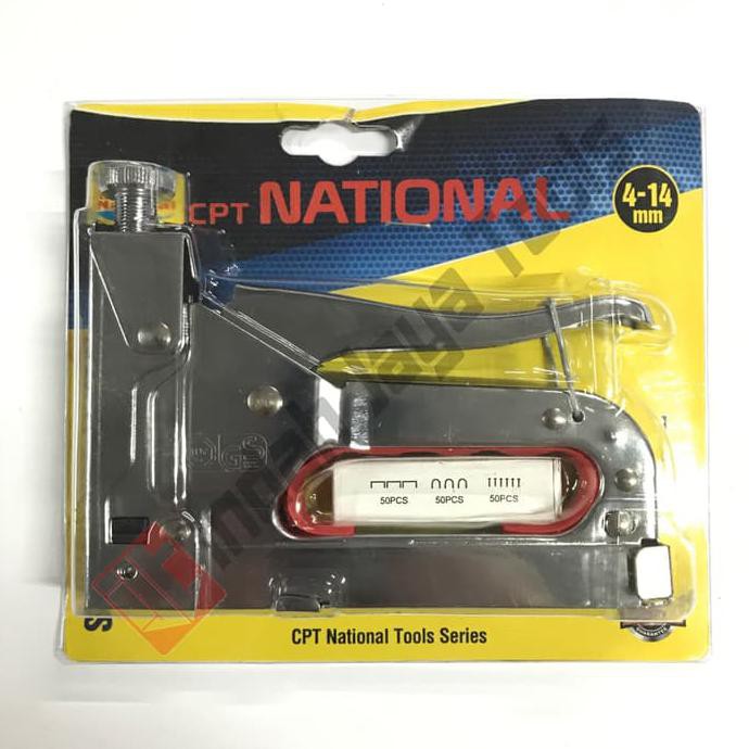 

Terbaru Cpt National Staples Gun Tacker 3 In 1 Staple Jok Tembak Hekter 3 Way Ori