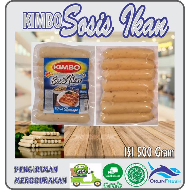 Kimbo sosis ikan original