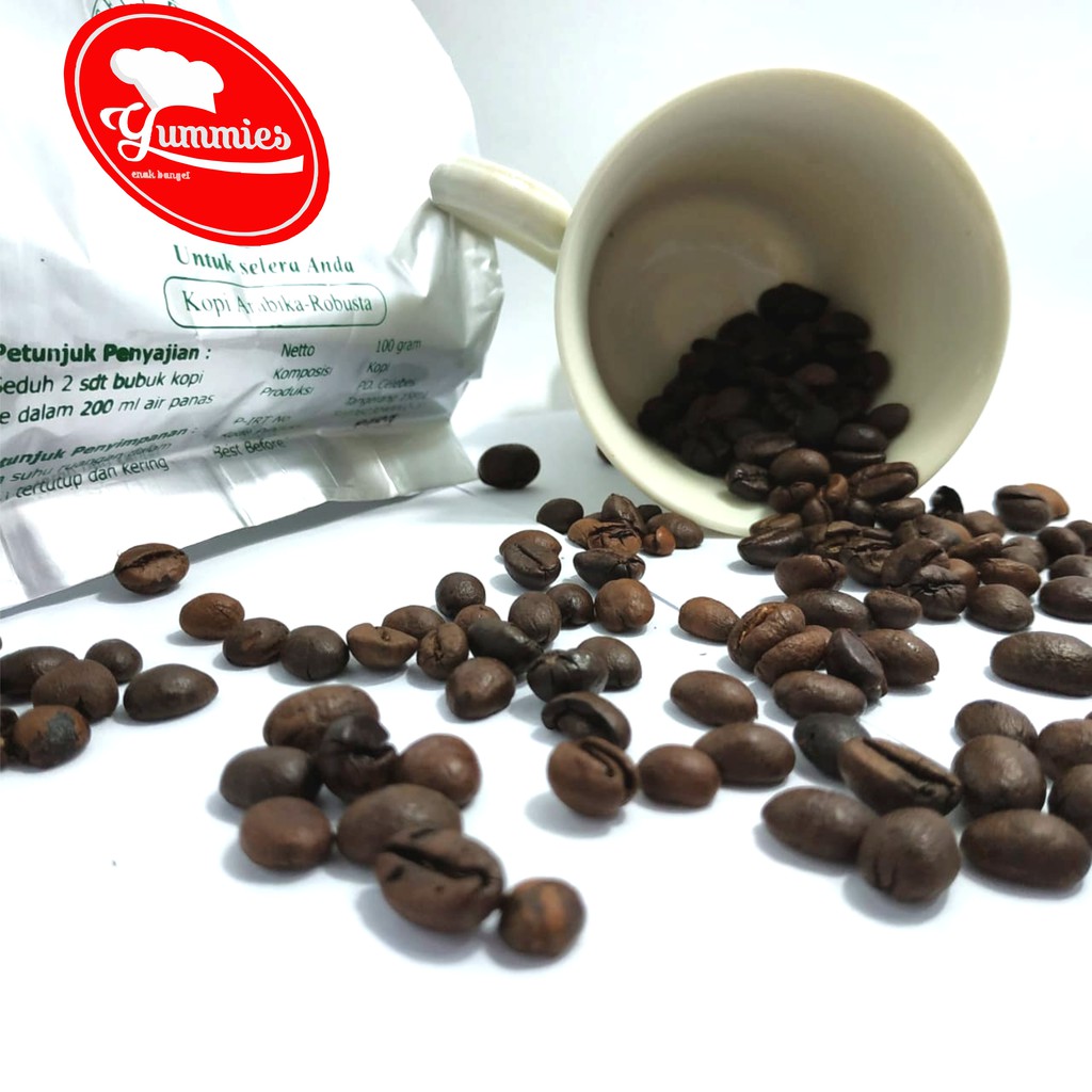 Kopi Arabika Robusta Lampung 250gr 100 Original Shopee Indonesia