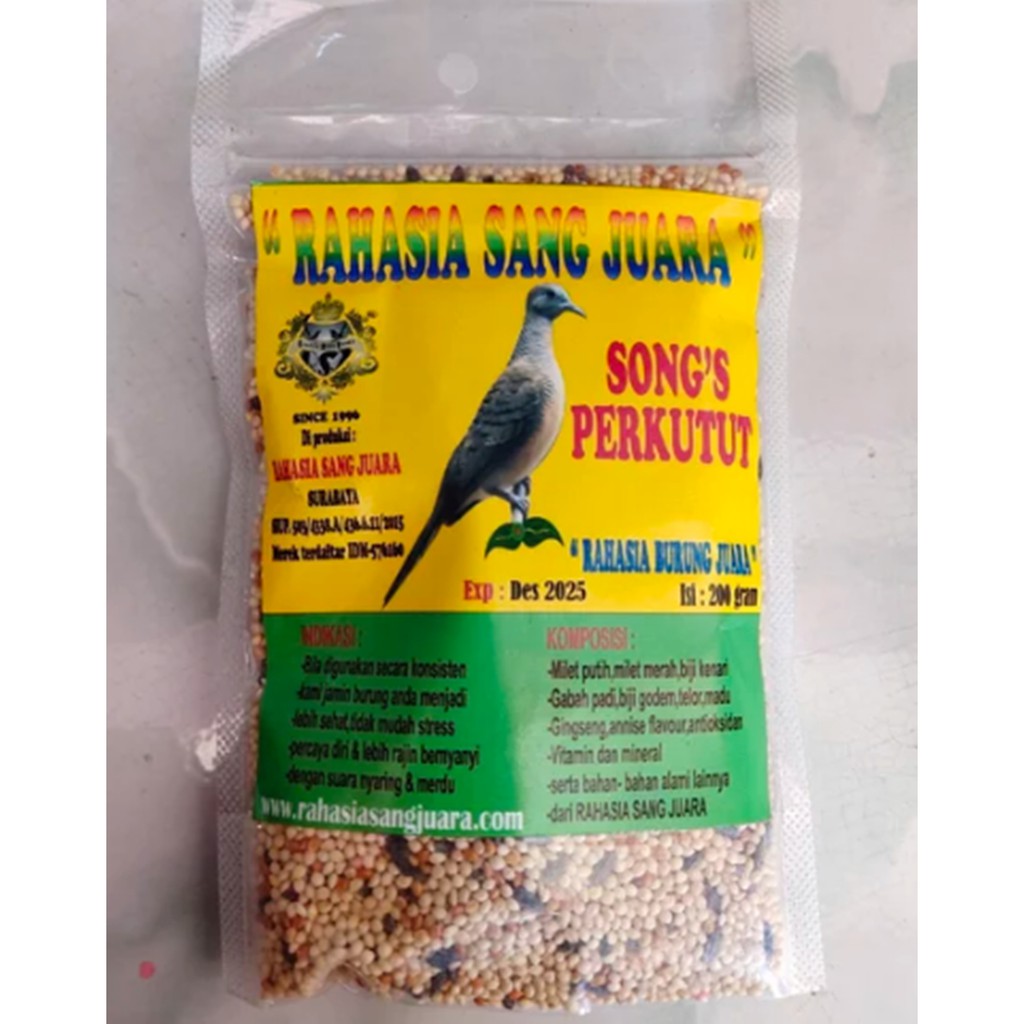 SONGS PERKUTUT - RAHASIA SANG JUARA