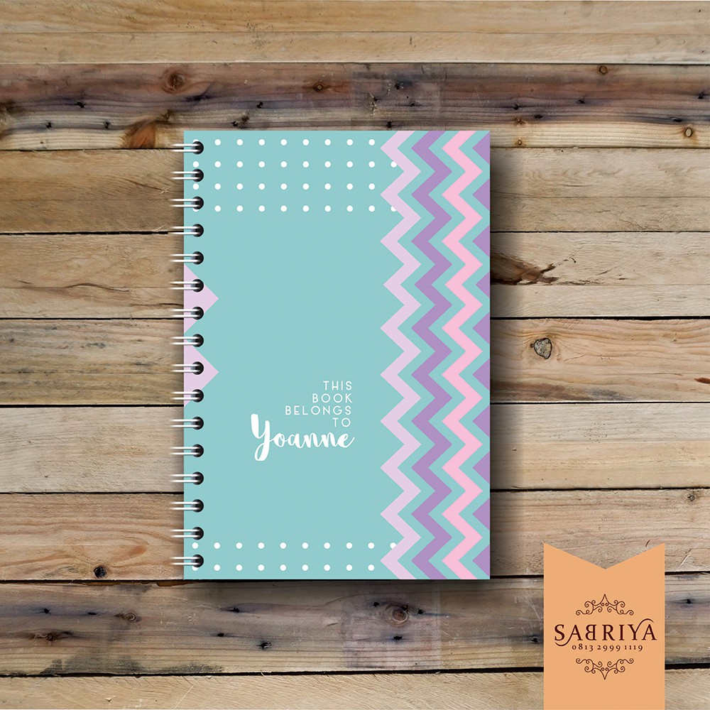 

Notebook Custom Buku Diary Catatan Notes Planner Agenda Line 6