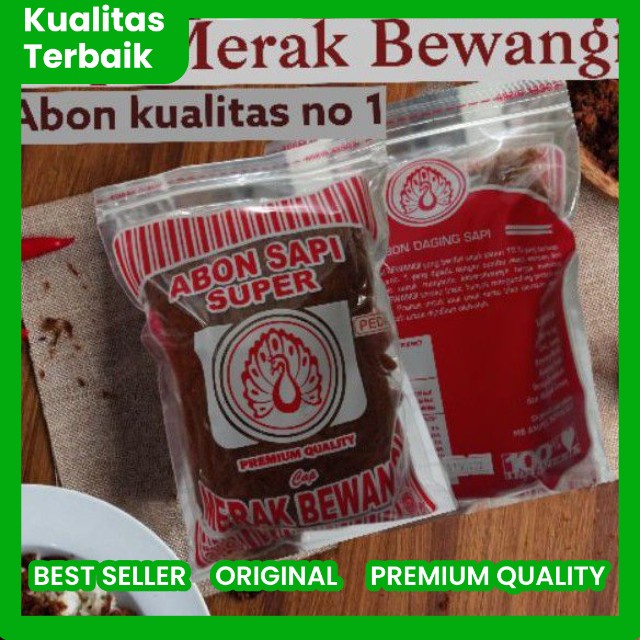 

Abon Boyolali - Abon sapi premium merak bewangi 250 gram