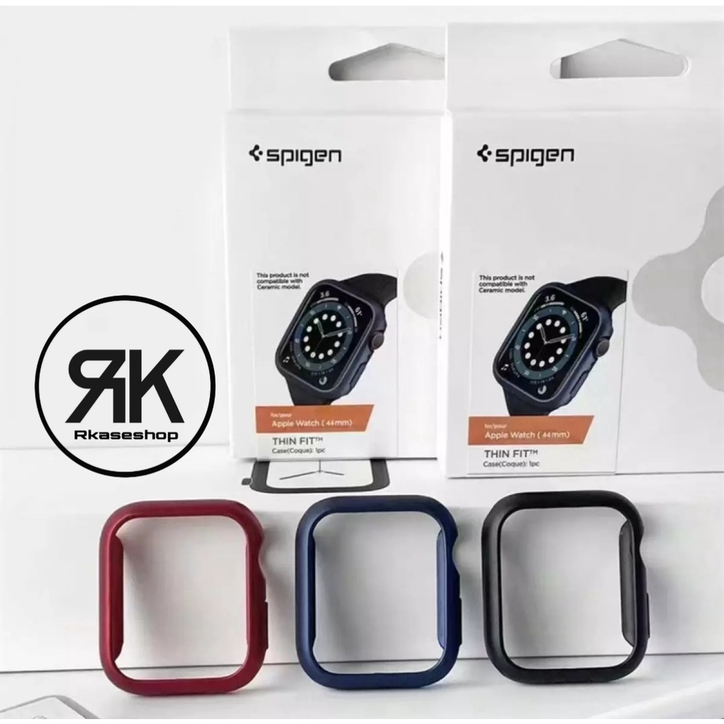 Spigen Bumper Slim Thin Fit Apple Watch 44mm 45mm 40mm 41mm Ultra iwatch series  7 6 5 4 SE