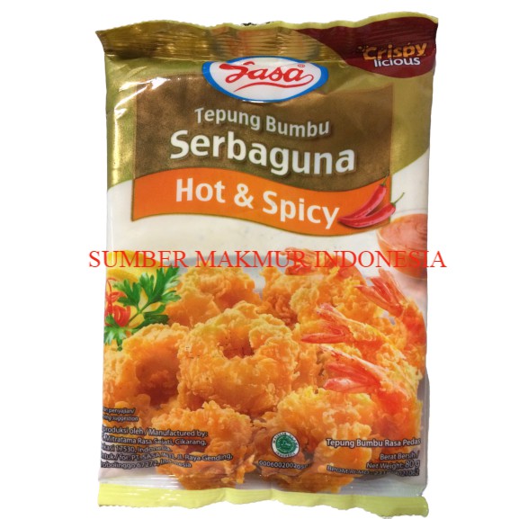 

TEPUNG SASA HOT & SPICY 225 GRAM- ECERAN