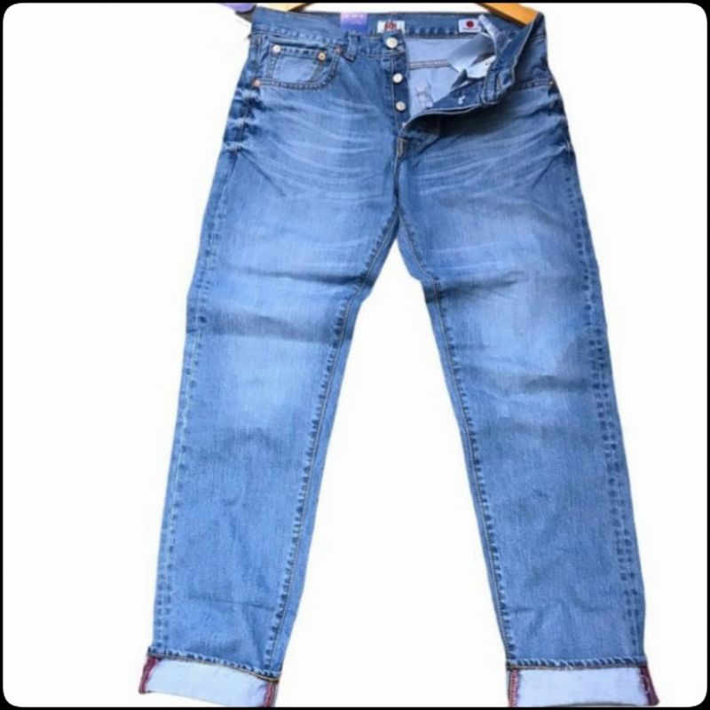 promo extra celana levis 501 pria made in japan premium import/celana levis panjang pria 501 premium