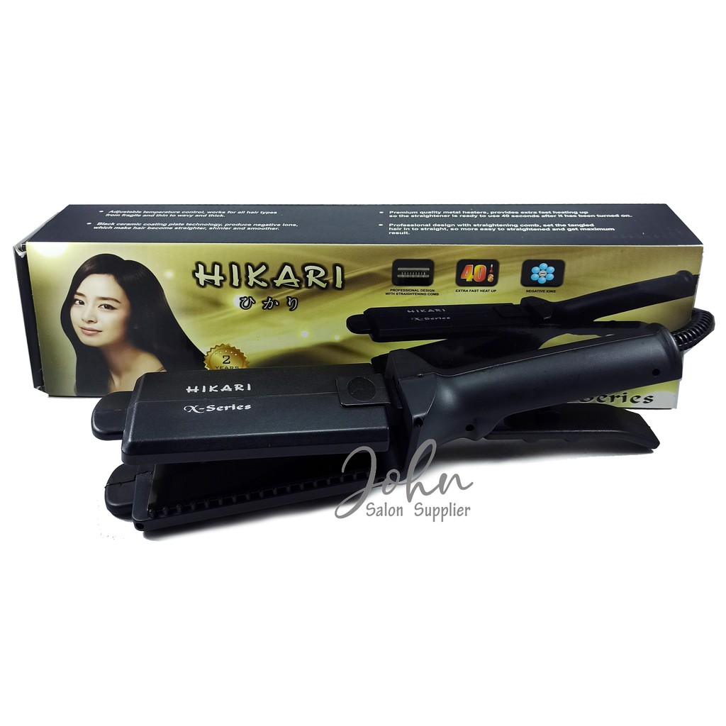 Catok Rambut HIKARI HK X-1002 Professional Ionic Hair Straightener | Pelurus Rambut X-Series