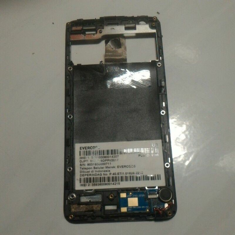 FRAME TULANGAN LCD ORI COPOTAN EVERCOSS U6