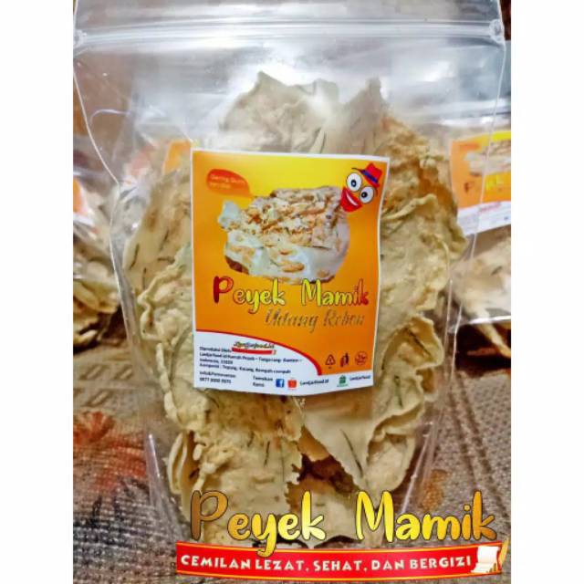 

Peyek Mamik - Peyek Kacang - Peyek Rebon - Peyek Teri, Rempeyek enak gurih