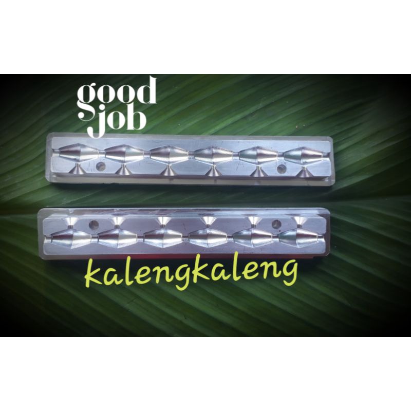 cetakan timah jala timah jaring ikan (27 gram)