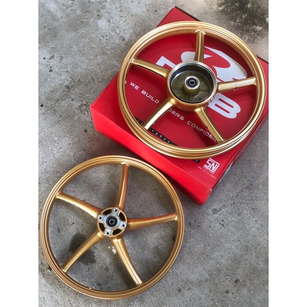 Jual VELG RCB SET SP522 GOLD TROMOL BESAR ,UNIVERSAL ALL MOTOR RXKING ...