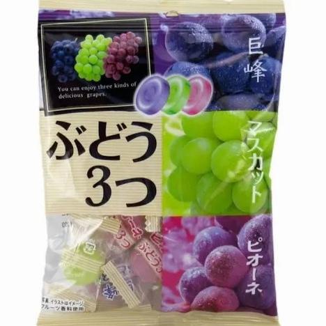 

] Pine 3 grapes candy 85gr import jepang ORIGINAL