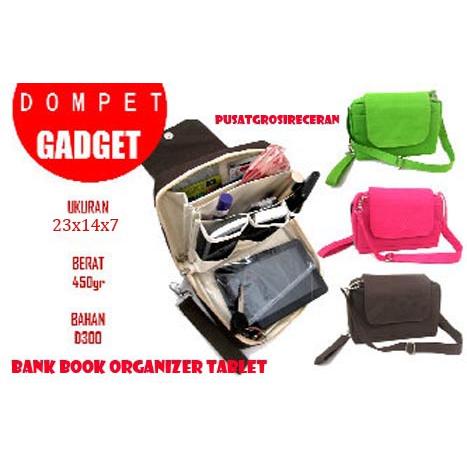 BBO Tab (Bank Book Organizer Tablet) Muat Tablet 7inch Tas Selempang