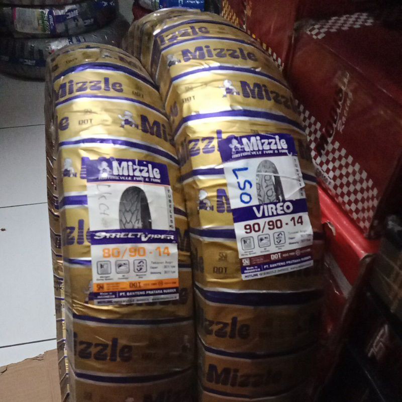 BAN LUAR DEPAN BELAKANG SEPASANG HONDA VARIO 125 VARIO 150 BEAT FI SCOOPY FI