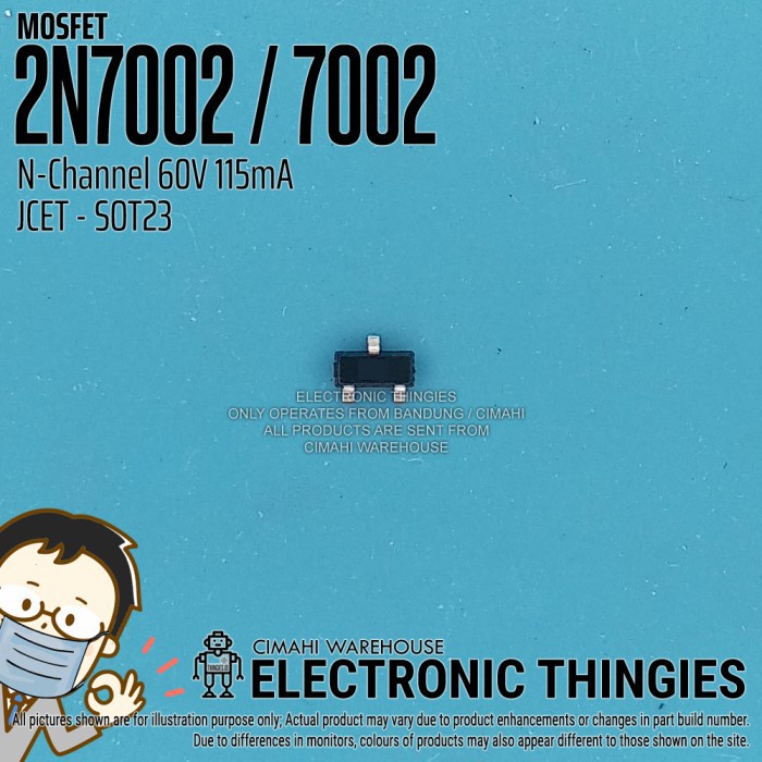 2N7002 SOT23 7002 TRENCH MOSFET