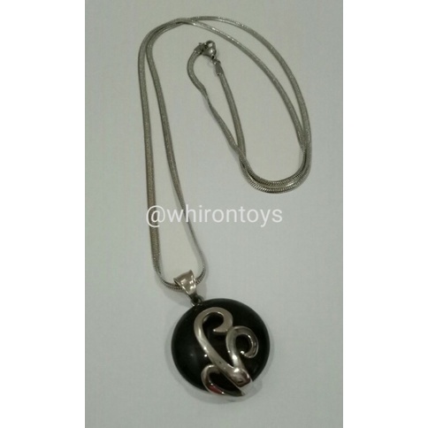 Kalung Panjang Besi Putih Asli Ternate