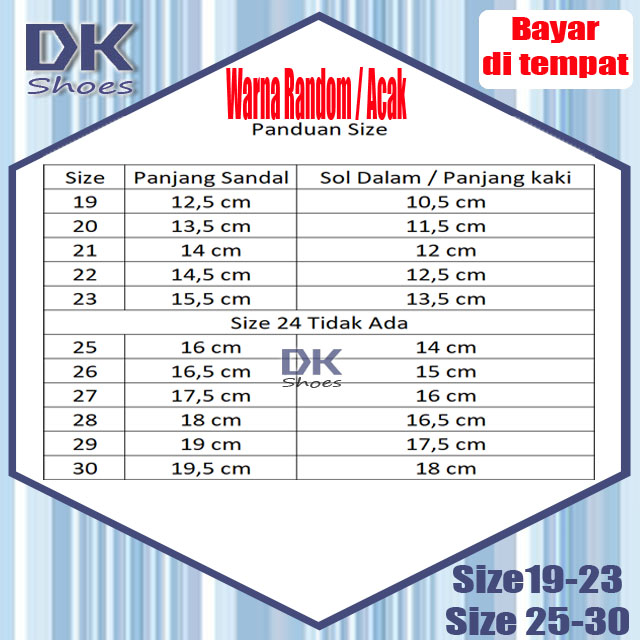 Baim anak Dulux Sandal 19-36 / Sandal Selop Bakpao DULUX Baim Anak Laki Karet Tahan Air Karakter Tayo