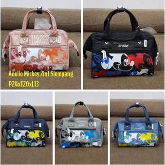 [TERMURAH] Anello Mickey 2in1 Selempang Slingbag import/Tas Import Anello Mickey
