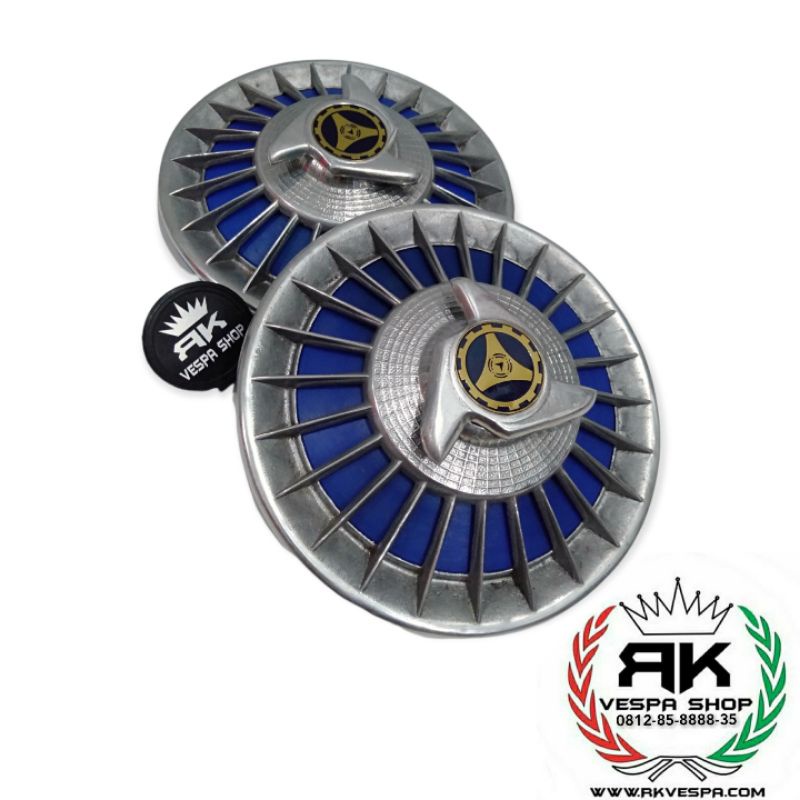 whelldop vespa turbin Ring 10 biru.Dop vespa r10 turbin biru