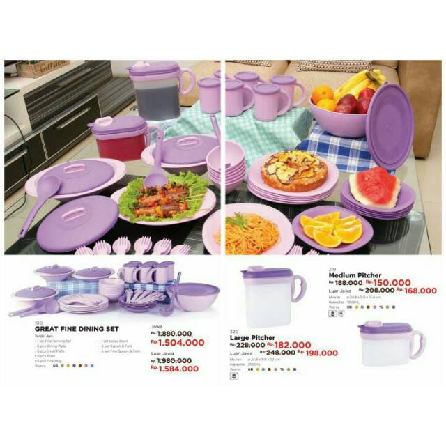 Great fine dining set twin tulipware