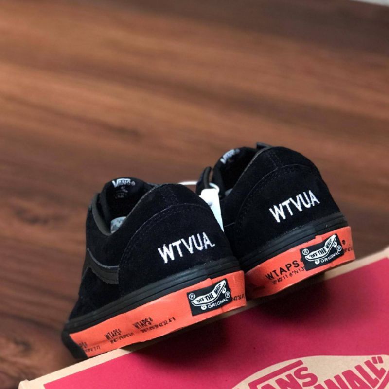 Vans Old Skool  Wtaps Gps Black Orange