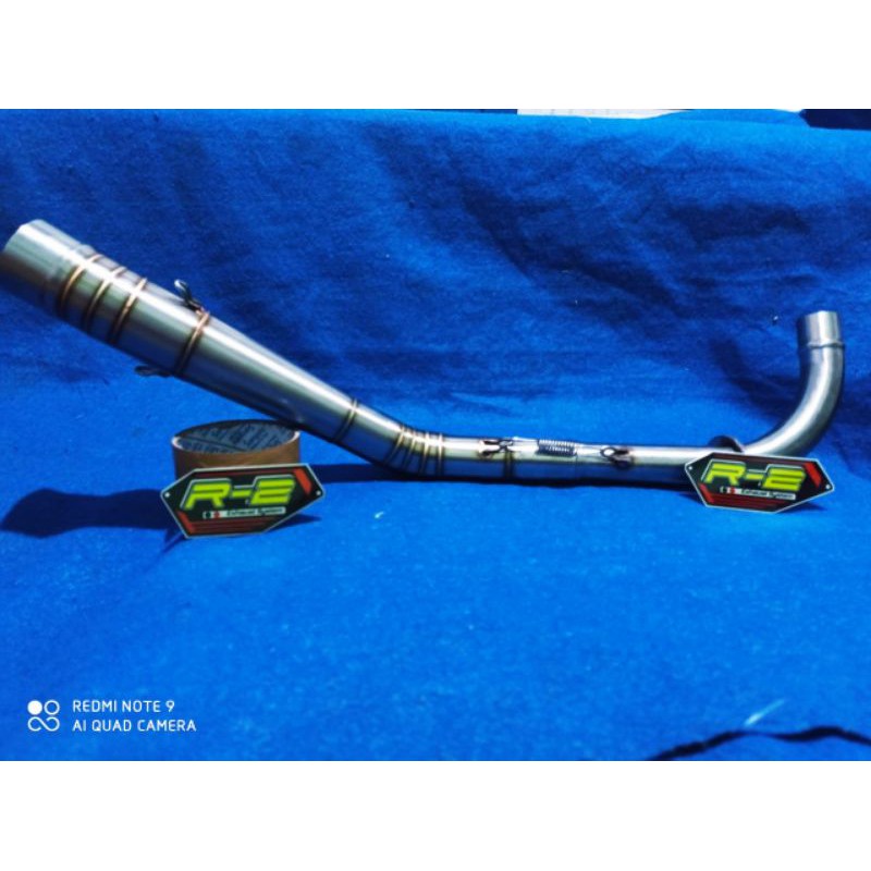 Knalpot leheran jupiter kompetisi 110-200cc drag road race pipa 32 Full stynlis-1