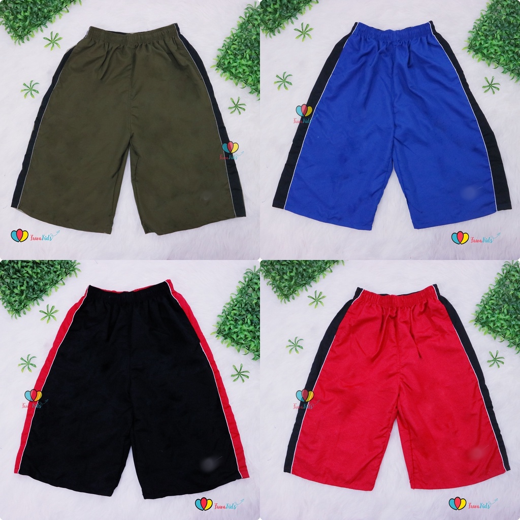 (KODE C) Celana Olahraga Dewasa Uk. Normal / Pants Hawai Pria Celana Pendek Santai Harian Boxer Kios Balita Aprillia