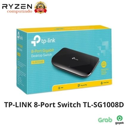 TP-LINK 8-Port Gigabit Desktop Switch TL-SG1008D