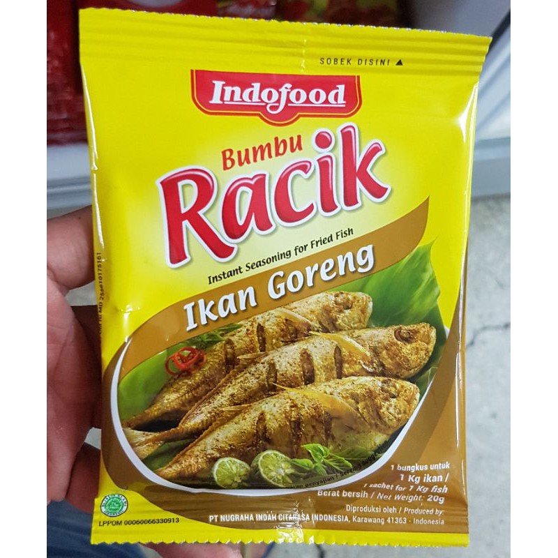 

INDOFOOD Bumbu Racik untuk Ikan Goreng 20gr