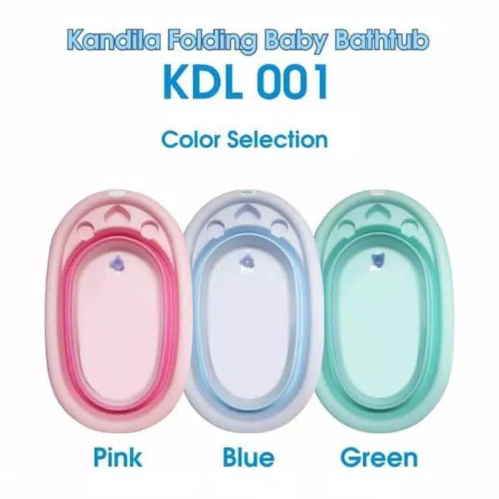 Kandila Folding Baby Bathtub / Bak Mandi Bayi Lipat / Baby Bath Tub for Baby