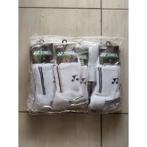 Kaos Kaki Badminton Yonex Import 1 Lusin = 12Pcs