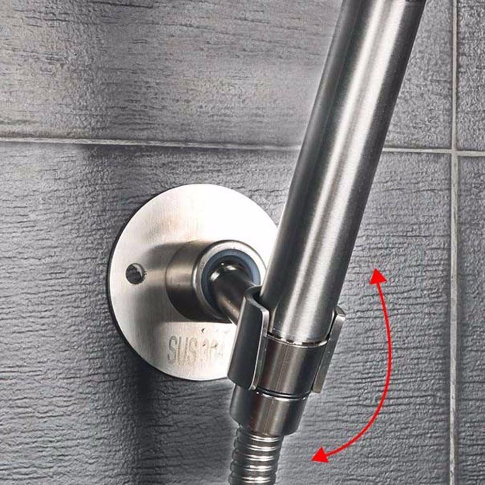 Nickolas1 Braket Kepala Shower Adjustable Holder Semprotan Shower Toilet Yang Dipasang Di Dinding