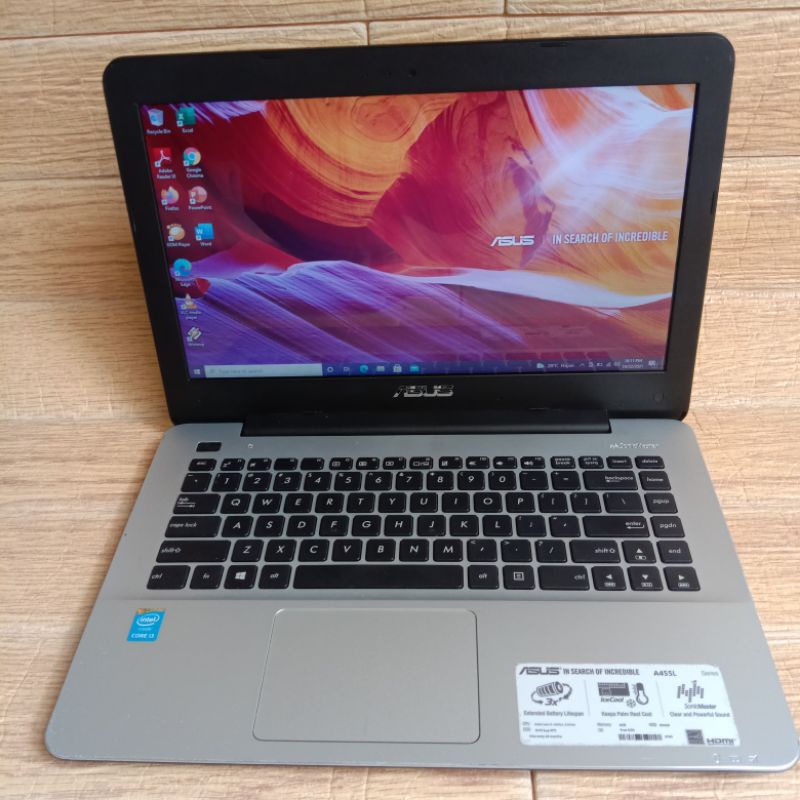 Laptop Asus Vivobook A455L Intel Core i3-5005 RAM 4/500GB MULUS