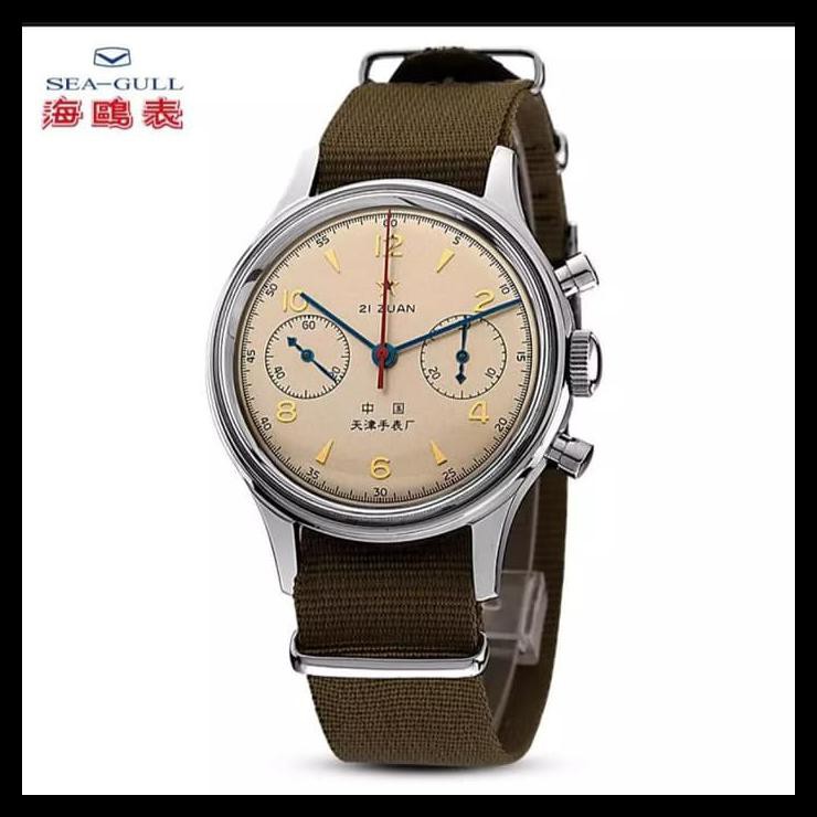 Jual Best Seller Jam Tangan Seagull Zi Zuan 1963 Chronograph Berkualitas  Indonesia|Shopee Indonesia