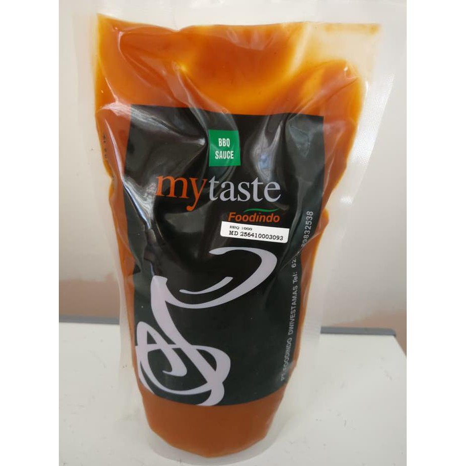 Baru Bbq Sauce My Taste 1 Kg Barbeque Saus Halal Enak Best Price Dan Seller .