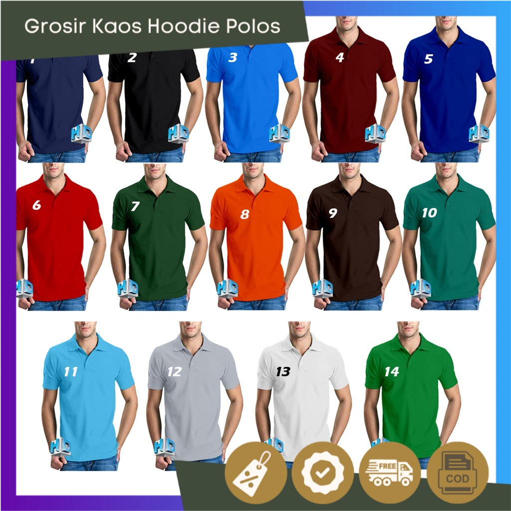 [COD] KAOS POLO SHIRT/KERAH POLO POLOS