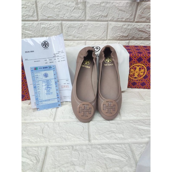 tory burch flat / sepatu wanita tory flat premium