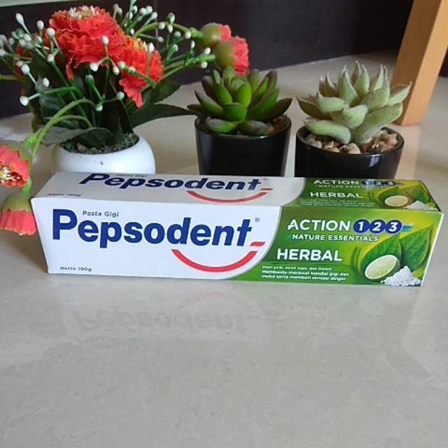Pepsodent action herbal 123 190gr