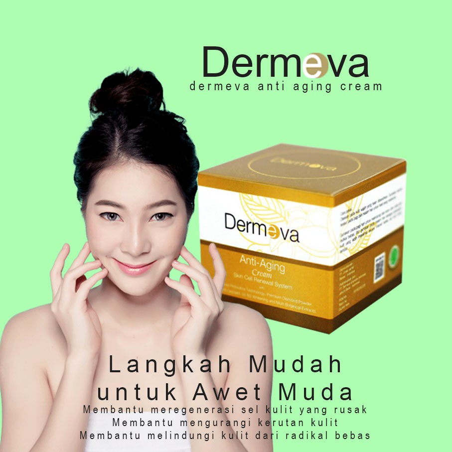 Cream Dermeva Anti Aging | Serum Dermeva Anti Aging Resmi Bpom