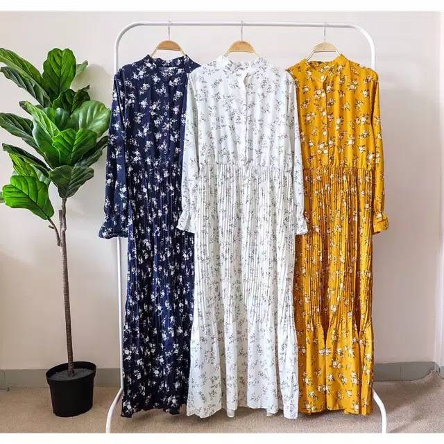 Dress plisket import