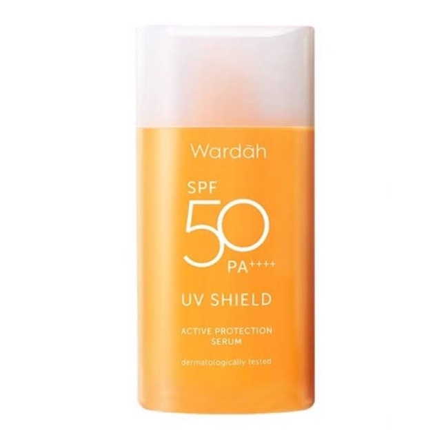 WARDAH UV SUNSCREEN SUNBLOCK SHIELD ACTIVE PROTECTION SERUM SPF 50 PA++ 35ML