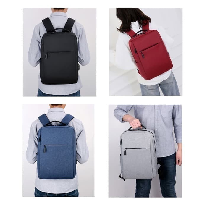 BEPE 34 Tas Ransel Korean Lifestyle Casual Laptop Backpack Tas Sekolah