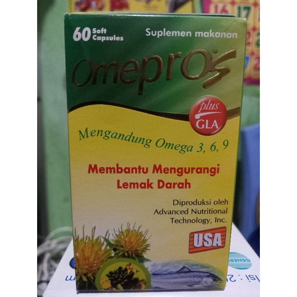 omepros isi 60 soft capsule - Kolesterol