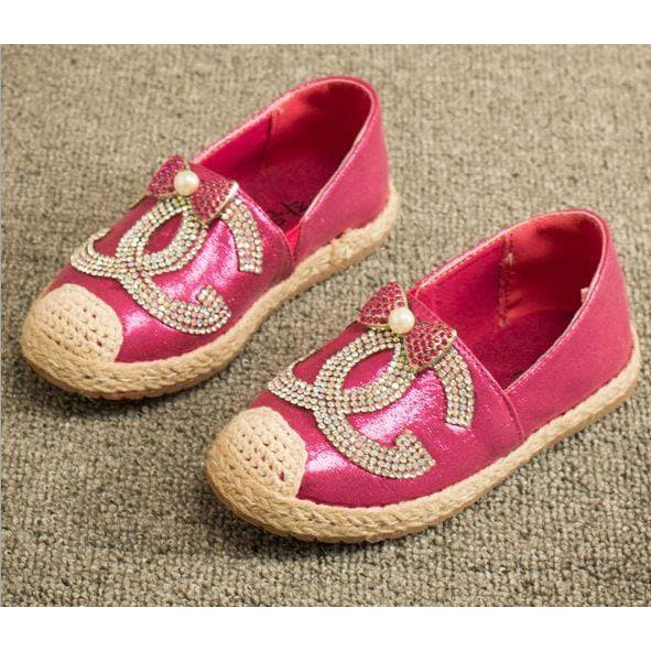 Terupdate SEPATU CHANEL PINK BIG SHOES PESTA ANAK IMPORT BRANDED FROZEN  keren
