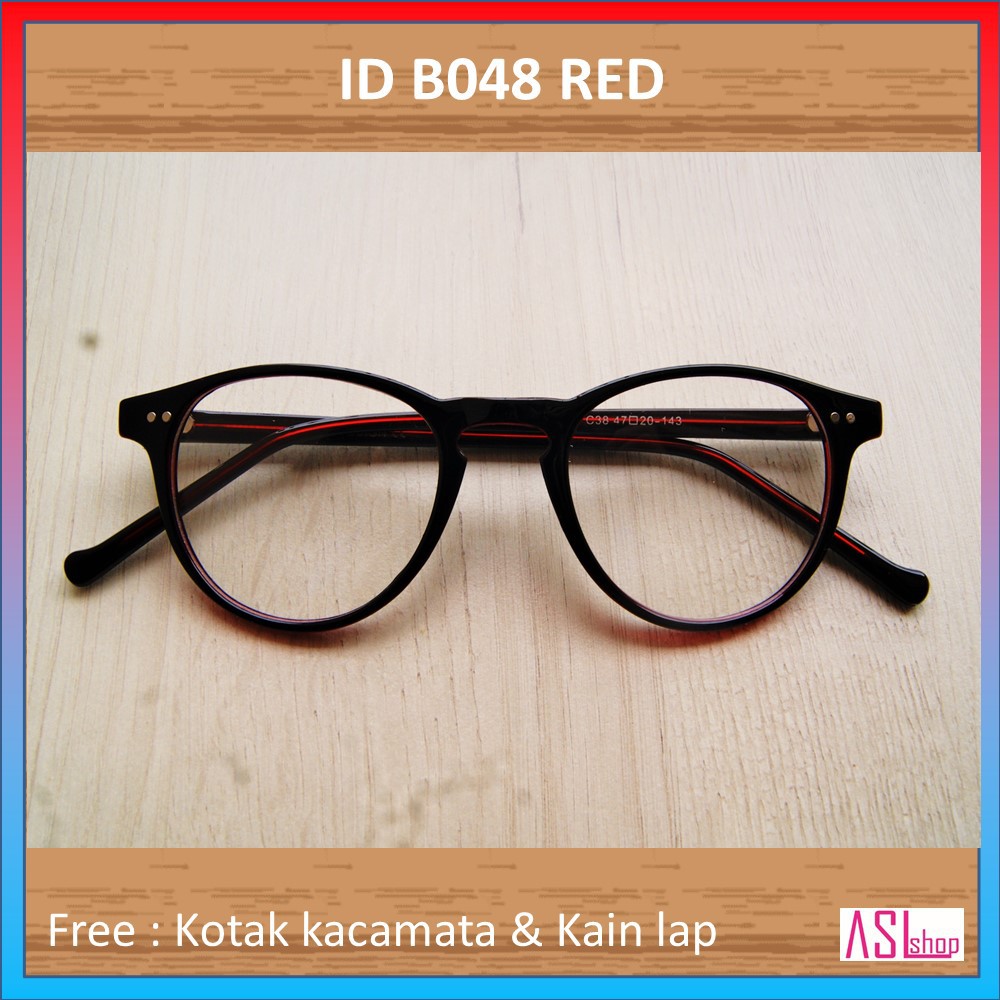 FRAME DAN KACAMATA MINUS KOREA (KODE : ID B048)